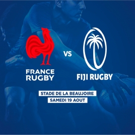 Coupe du Monde Rugby - Match à la Beaujoire FRANCE - FIDJI